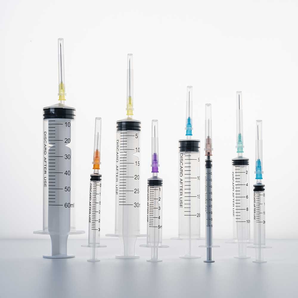 Free Samples 3 Parts Disposal Syringe 1ml to 50ml Syringes Needles on Sale  for Hospital - China Disposable Syringe, Hospital